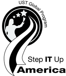 STEP IT UP AMERICA UST GLOBAL PROGRAM logo