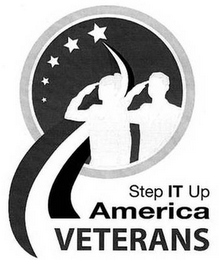 STEP IT UP AMERICA VETERANS logo