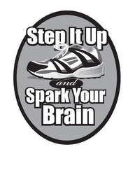 STEP IT UP AND SPARK YOUR BRAIN logo