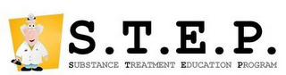S.T.E.P. SUBSTANCE TREATMENT EDUCATION PROGRAM logo