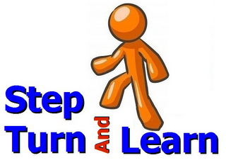 STEP TURN AND LEARN logo