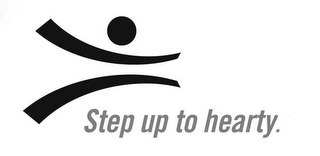 STEP UP TO HEARTY. logo