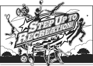 STEP UP TO RECREATION! logo
