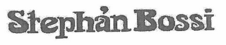 STEPHAN BOSSI logo