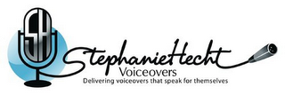 STEPHANIE HECHT VOICEOVERS DELIVERING VOICEOVERS THAT SPEAK FOR THEMSELVES logo
