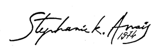 STEPHANIE K. ANAIS 1974 logo