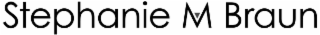 STEPHANIE M BRAUN logo
