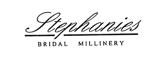 STEPHANIES BRIDAL MILLINERY logo