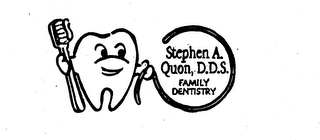 STEPHEN A. QUON, D.D.S. FAMILY DENTISTRY logo