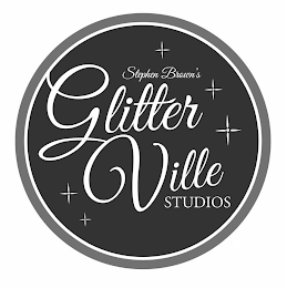 STEPHEN BROWN'S GLITTER VILLE STUDIOS logo