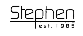 STEPHEN EST.1985 logo