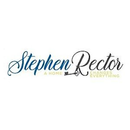 STEPHEN RECTOR A HOME CHANGES EVERYTHING logo