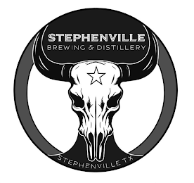 STEPHENVILLE BREWING & DISTILLERY STEPHENVILLE TX logo