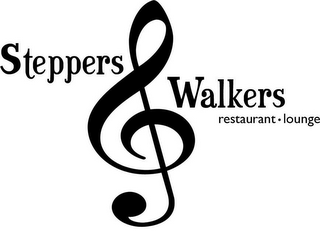 STEPPERS WALKERS RESTAURANT · LOUNGE logo