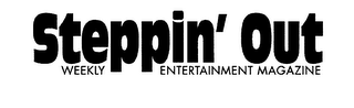 STEPPIN' OUT WEEKLY ENTERTAINMENT MAGAZINE logo