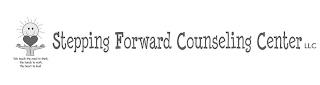 STEPPING FORWARD COUNSELING CENTER LLC WE TEACH THE MIND TO THINK, THE HANDS TO WORK, THE HEART TO LOVE! logo