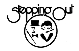 STEPPING OUT logo