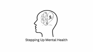 STEPPING UP MENTAL HEALTH logo