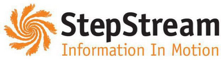 STEPSTREAM INFORMATION IN MOTION logo
