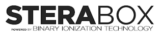 STERABOX POWERED BY BINARY IONIZATION TECHNOLOGY logo