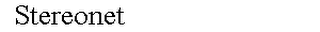 STEREONET logo