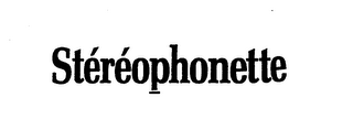 STEREOPHONETTE logo