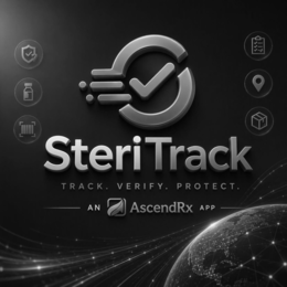 STERITRACK TRACK. VERIFY. PROTECT. AN ASCENDRX APP logo