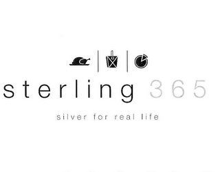 STERLING 365 SILVER FOR REAL LIFE logo