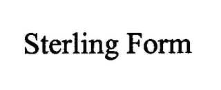 STERLING FORM logo