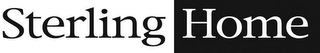 STERLING HOME logo