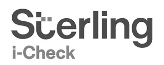 STERLING I-CHECK logo