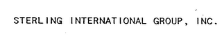 STERLING INTERNATIONAL GROUP, INC. logo