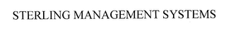 STERLING MANAGEMENT SYSTEMS logo