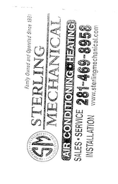 STERLING MECHANICAL AIR CONDITIONING HEATING SALES SERVICE INSTALLION logo