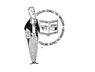 STERLING METALWARE COMPANY STERLING SERVES THE INDUSTRY S logo