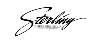 STERLING STERLING OFFICE SERVICES PERMANENT AND TEMPLOYMENT logo
