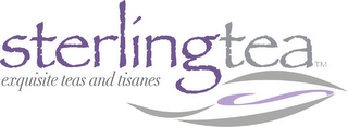 STERLINGTEA EXQUISITE TEAS AND TISANES logo