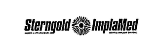 STERNGOLD IMPLAMED ALLOYS & ATTACHMENTS DENTAL IMPLANT SYSTEMS logo