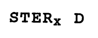 STERX D logo