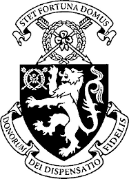 STET FORTUNA DOMUS DONORUM DEI DISPENSATIO FIDELIS logo