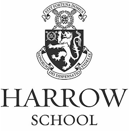 STET FORTUNA DOMUS DONORUM DEI DISPENSATIO FIDELIS HARROW SCHOOL logo