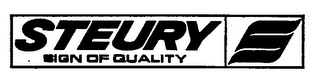 STEURY SIGN OF QUALITY logo