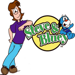 STEVE & BLUEY logo