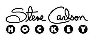 STEVE CARLSON HOCKEY logo