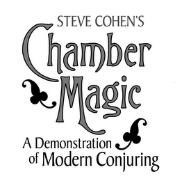 STEVE COHEN'S CHAMBER MAGIC A DEMONSTRATION OF MODERN CONJURING logo