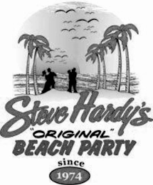STEVE HARDY'S "ORIGINAL" BEACH PARTY SINCE 1974 logo