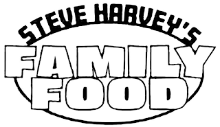 STEVE HARVEY'S FAMILY FOOD logo