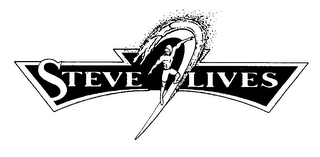 STEVE LIVES logo