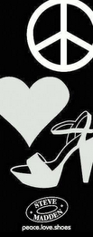 STEVE MADDEN PEACE. LOVE. SHOES logo