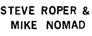 STEVE ROPER & MIKE NOMAD logo